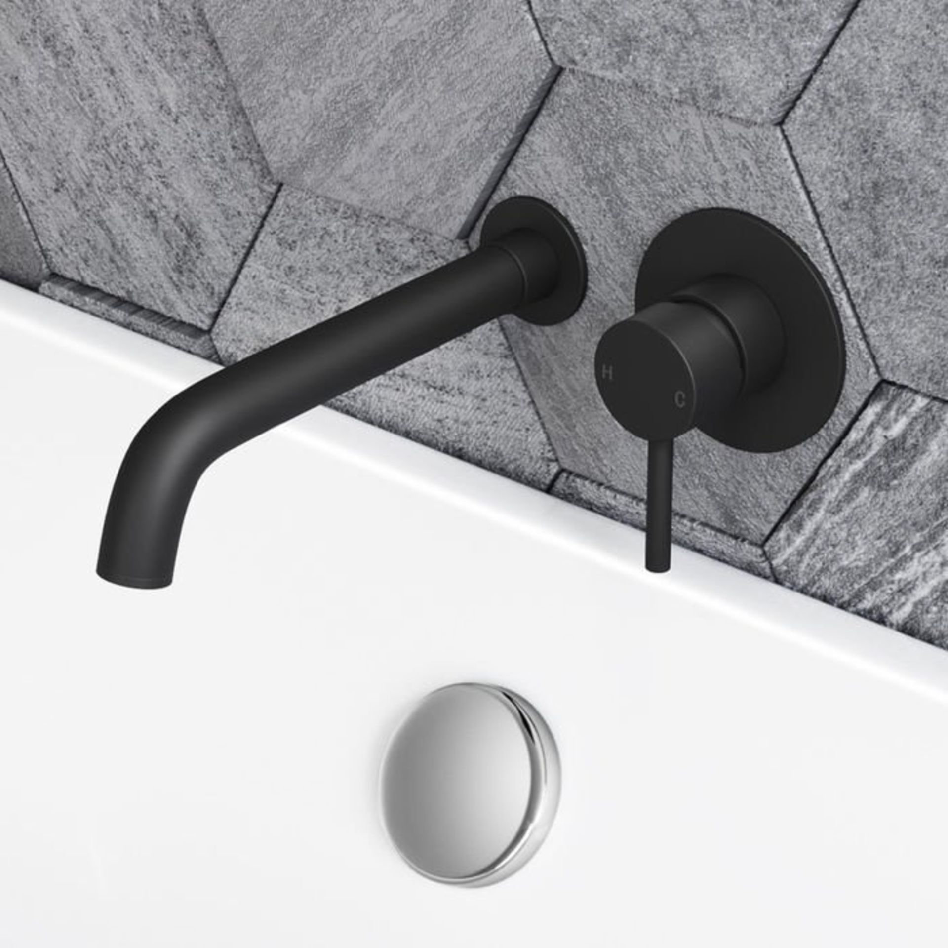 (V56) Iker Bath Tap RRP £269.99 Introducing The Hotel Collection - Urban Modernist Luxurious matte - Image 2 of 3