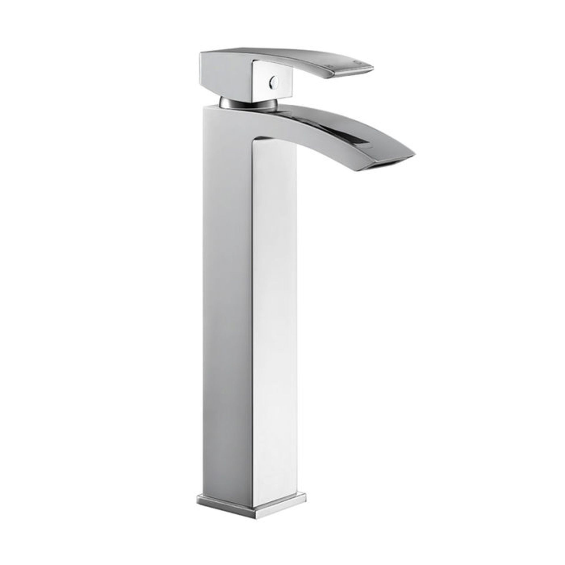 (H30) Keila Counter Top Basin Mixer Tap RRP £135.99 Chrome Plated Solid Brass Mixer cartridge - Image 2 of 3
