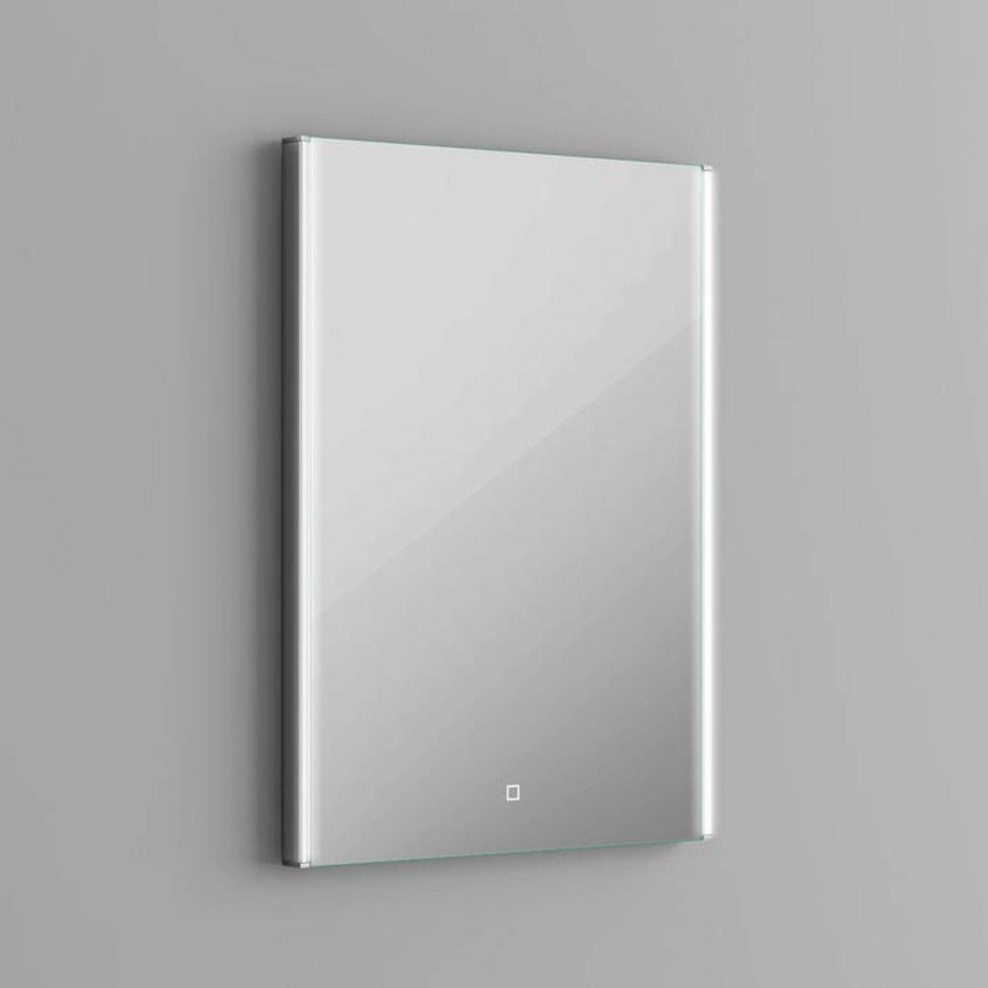 (H170) 700x500mm Lunar Illuminated LED Mirror - Switch Control. RRP £349.99. Energy efficient LED - Image 3 of 5