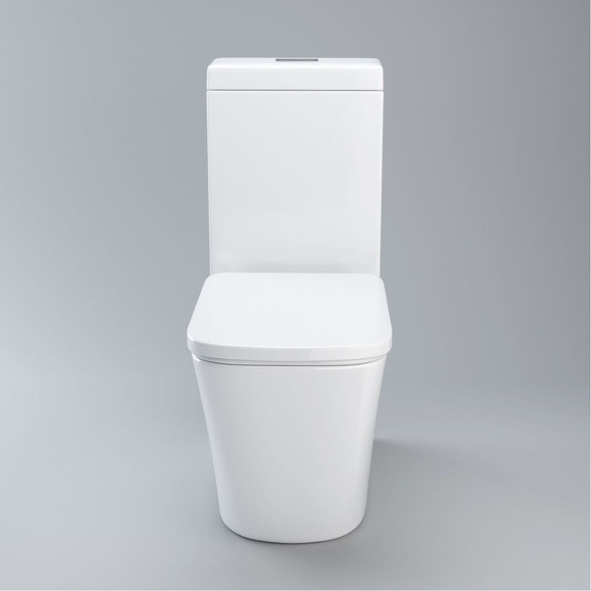 (H77) Florence Close Coupled Toilet & Cistern inc Soft Close Seat. Contemporary design finished in a - Image 3 of 3