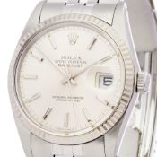 Rolex Datejust 36 Stainless Steel & 18K White Gold - 16014