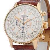 Breitling Montbrillant Chronograph 38mm 18K Yellow Gold - H30030