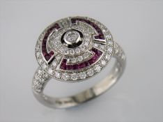 A Fully Restored Art Deco Style Ring