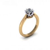 Unused 0.69 carat Brilliant Cut Diamond Ring