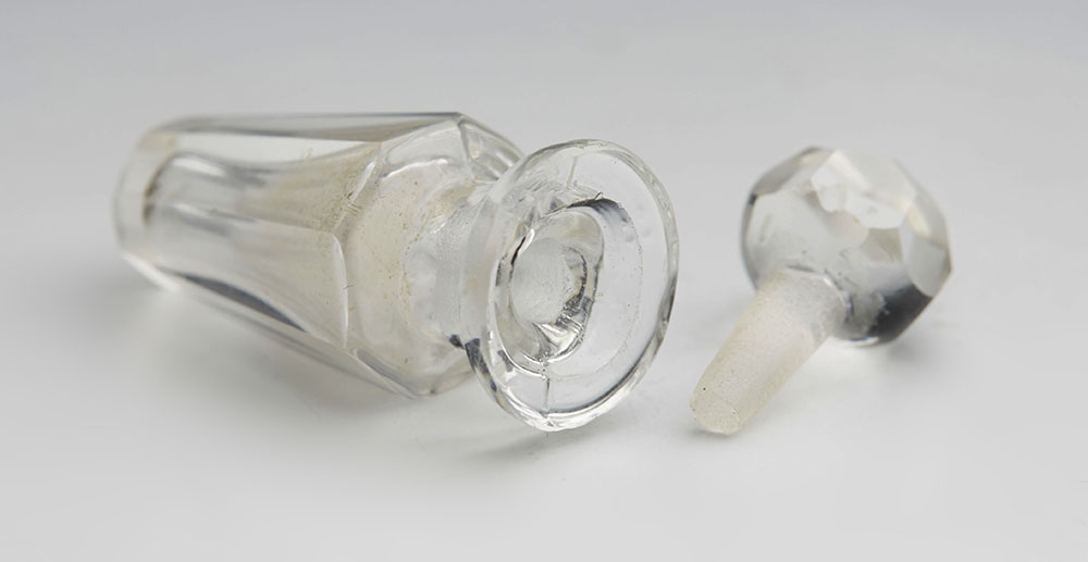 Antique Miniature Cut Glass Scent Bottle 19Th C. - Image 2 of 7