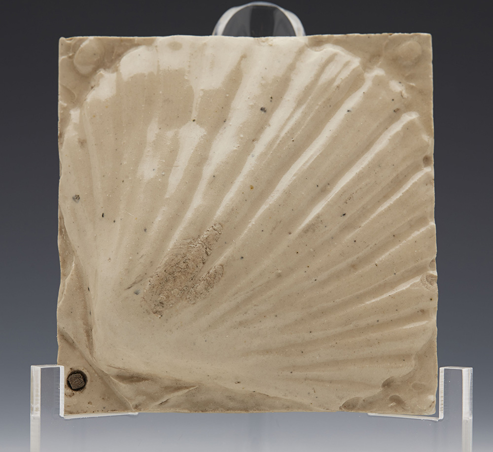 Antique Collection Salt Glazed Relief Moulded Tiles 19Th C. - Image 5 of 9