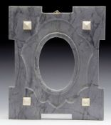 Antique Gothic Revival Pugin Marble Frame 19Th C.