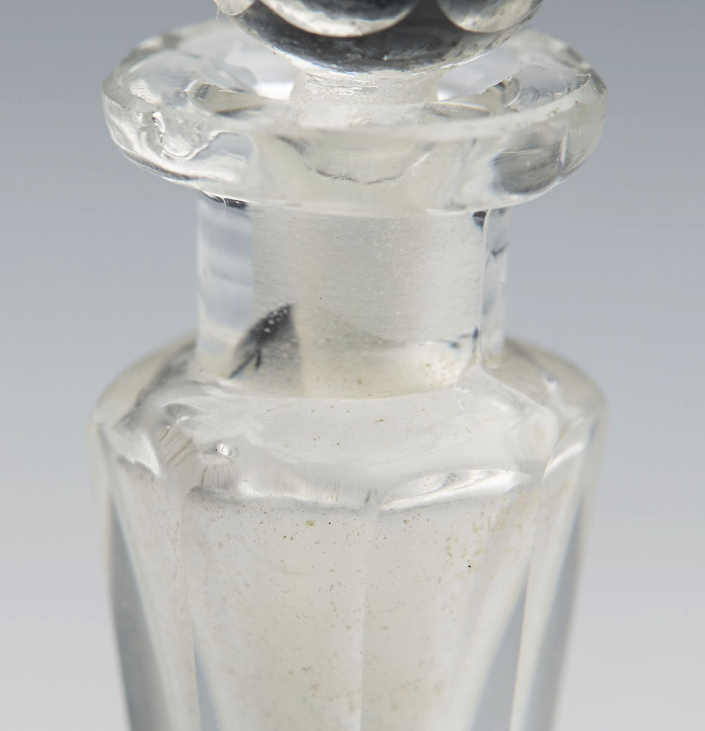 Antique Miniature Cut Glass Scent Bottle 19Th C. - Image 3 of 7