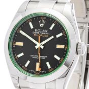 2017 Rolex Milgauss 40mm Stainless Steel - 116400GV Box, Manuals & Guarantee