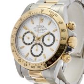 1994 Rolex Daytona Chronograph Inverted 6 40mm Stainless Steel & 18k Yellow Gold - 16523 Box Only