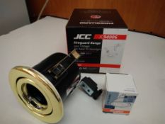 10x Jcc Jc94006 Low Voltage Downlighter Inc Lamp Brass Tilt No Vat On Lots