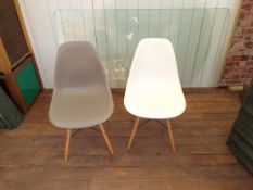 No Reserve: 2 x designer chairs