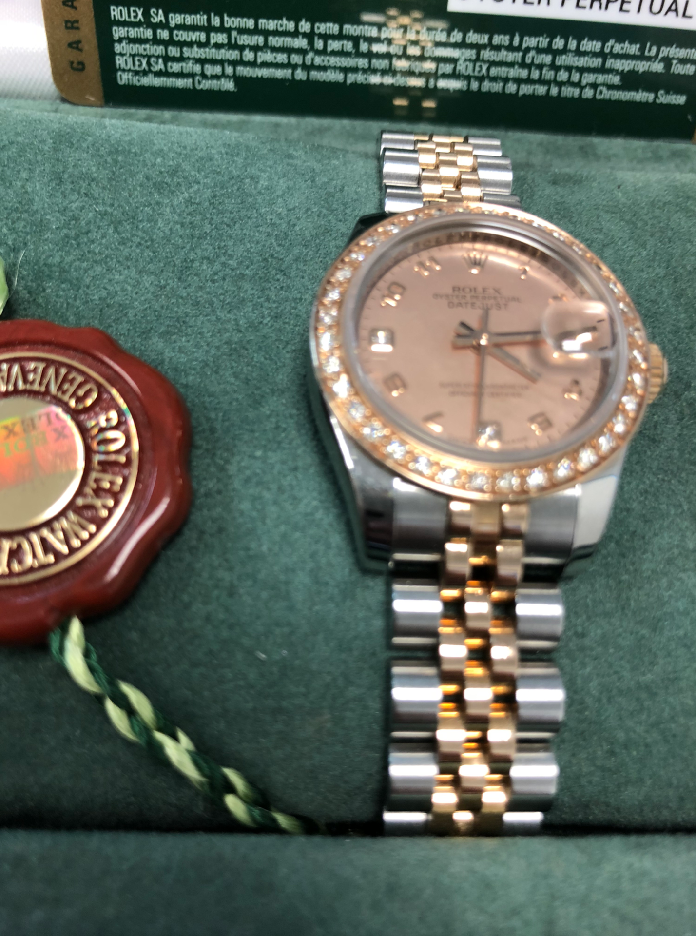 Rolex, Ladies Datejust - 18k Rose Gold - Image 2 of 2