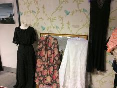 Vintage 40's Dress Victorian Underskirt