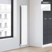 (Y161) 1800x380 Ultra Slim White Radiator. RRP £309.99. Tested to BS EN 442 standards Complies with