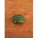 7.45 Ct natural emerald. Natural stone. The price includes certificate,