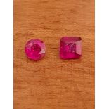 Natural Ruby 2.35 Ct certificate IGL. Natural stone. Glass filled treatment. The price includes