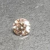 0.18 Ct natural diamond LB certificate IGL. Natural stone.