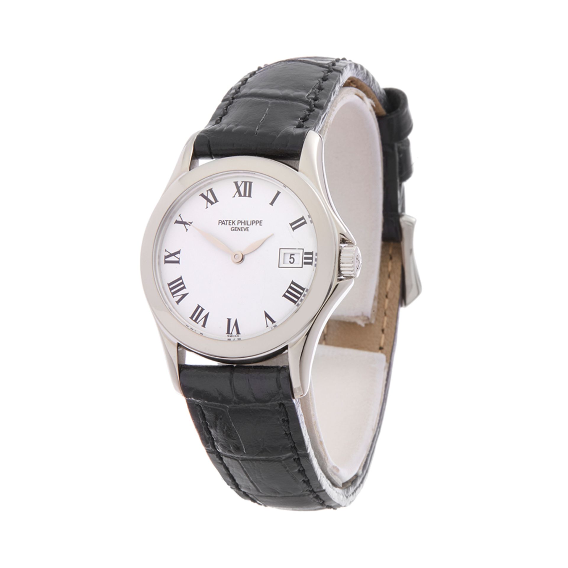 Patek Philippe Calatrava 18K White Gold - 4906G - Image 3 of 7