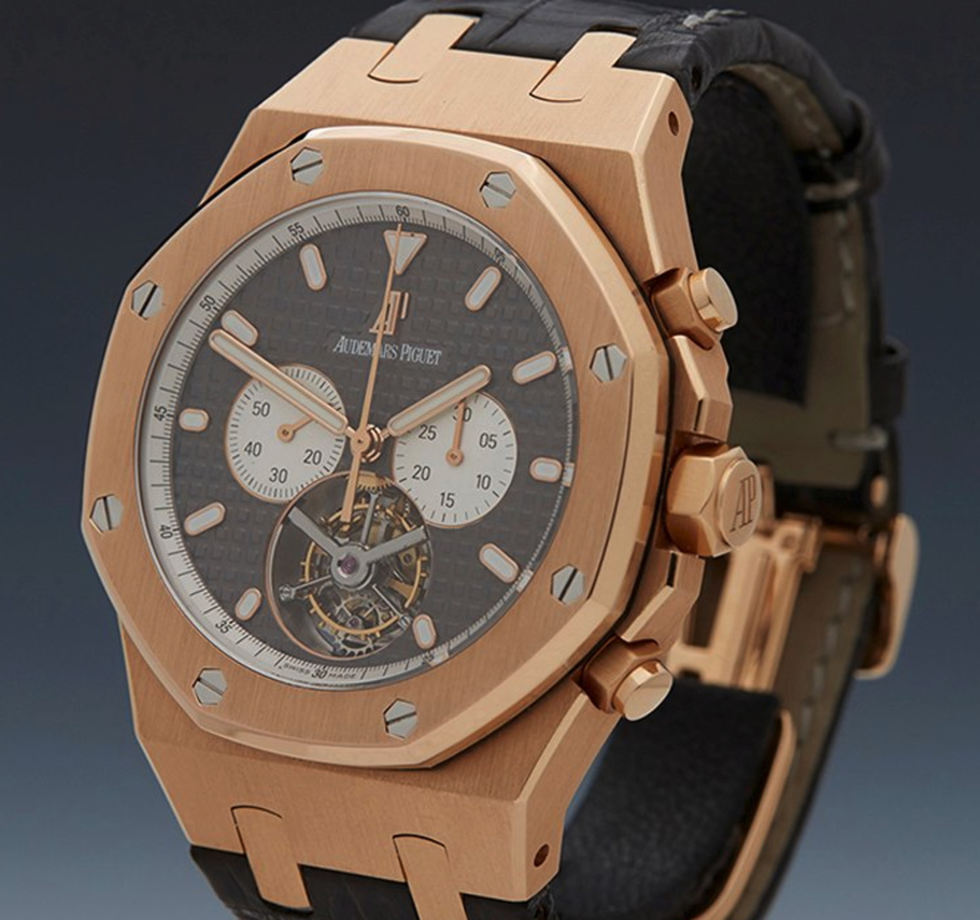 Audemars Piguet Royal Oak XL Tourbillon Chronograph 44mm 18K Rose Gold - 25977.OR.OO.D005.CR.01