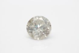 One Loose Diamond, Weight- 1.34 Carat