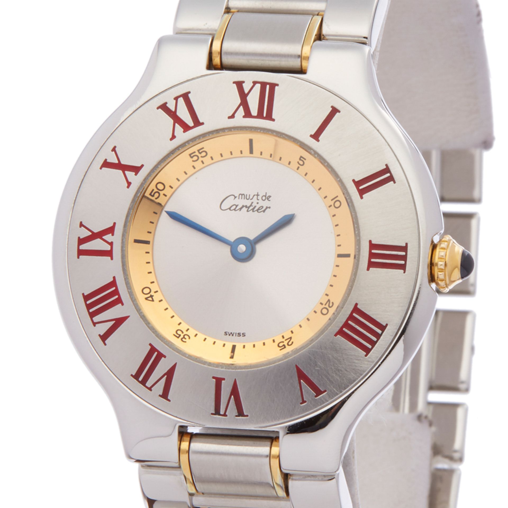 Cartier Must de 21 21 Stainless Steel & 18K Yellow Gold - W1007819