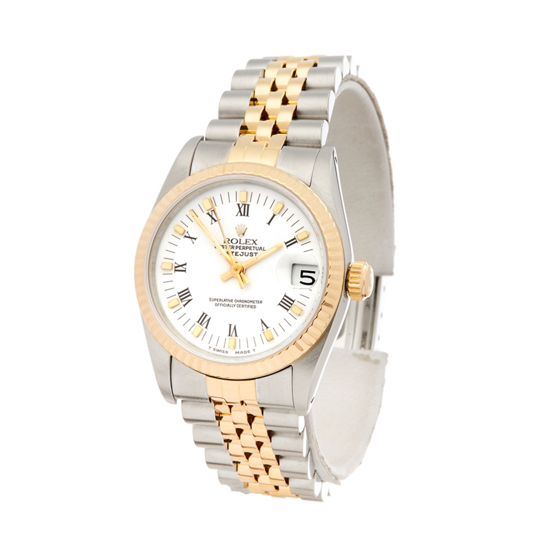 Rolex Datejust 31 Stainless Steel & 18K Yellow Gold - 68273 - Image 3 of 7