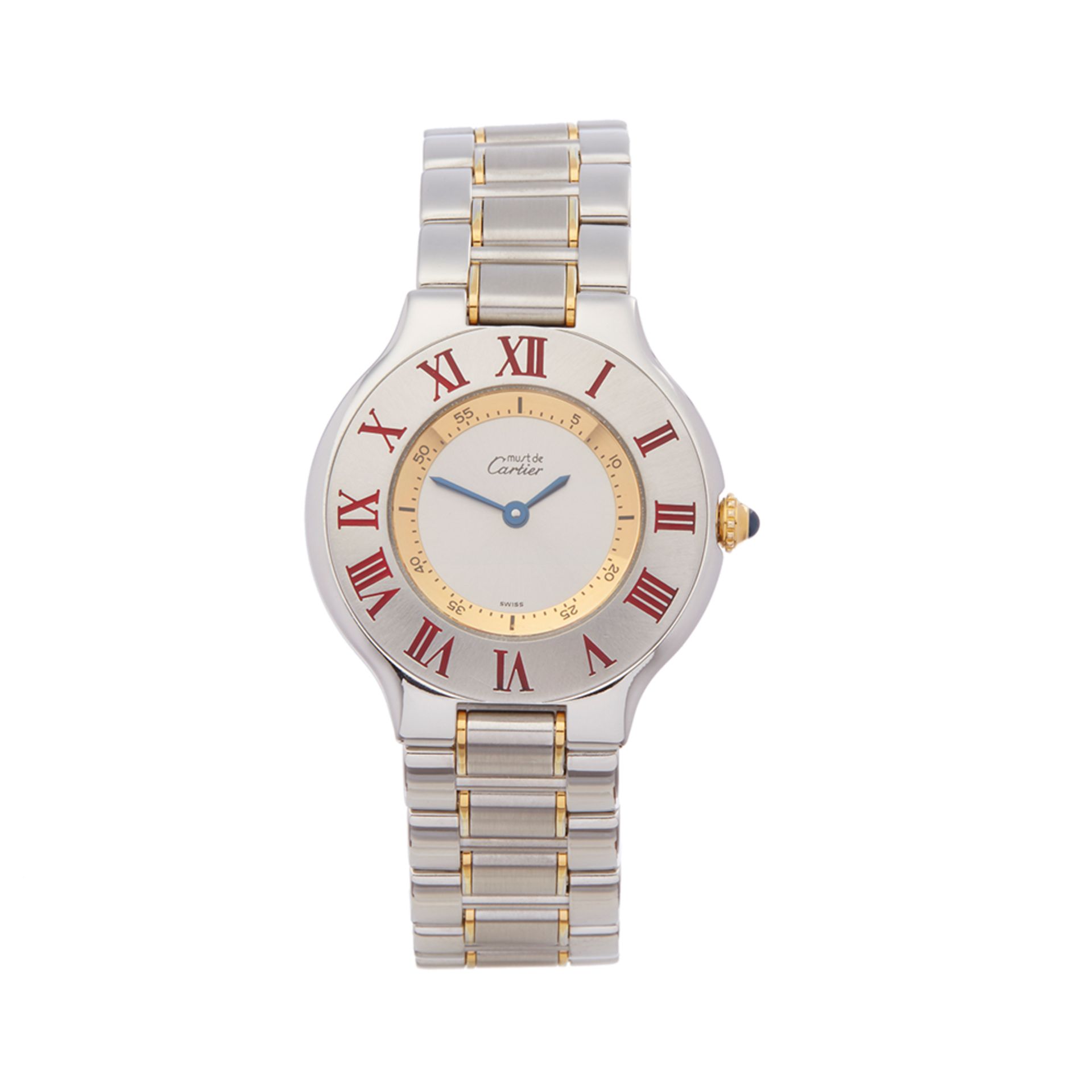 Cartier Must de 21 21 Stainless Steel & 18K Yellow Gold - W1007819 - Bild 2 aus 7