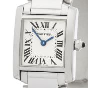 Cartier Tank Francaise 18K White Gold - W50012S3