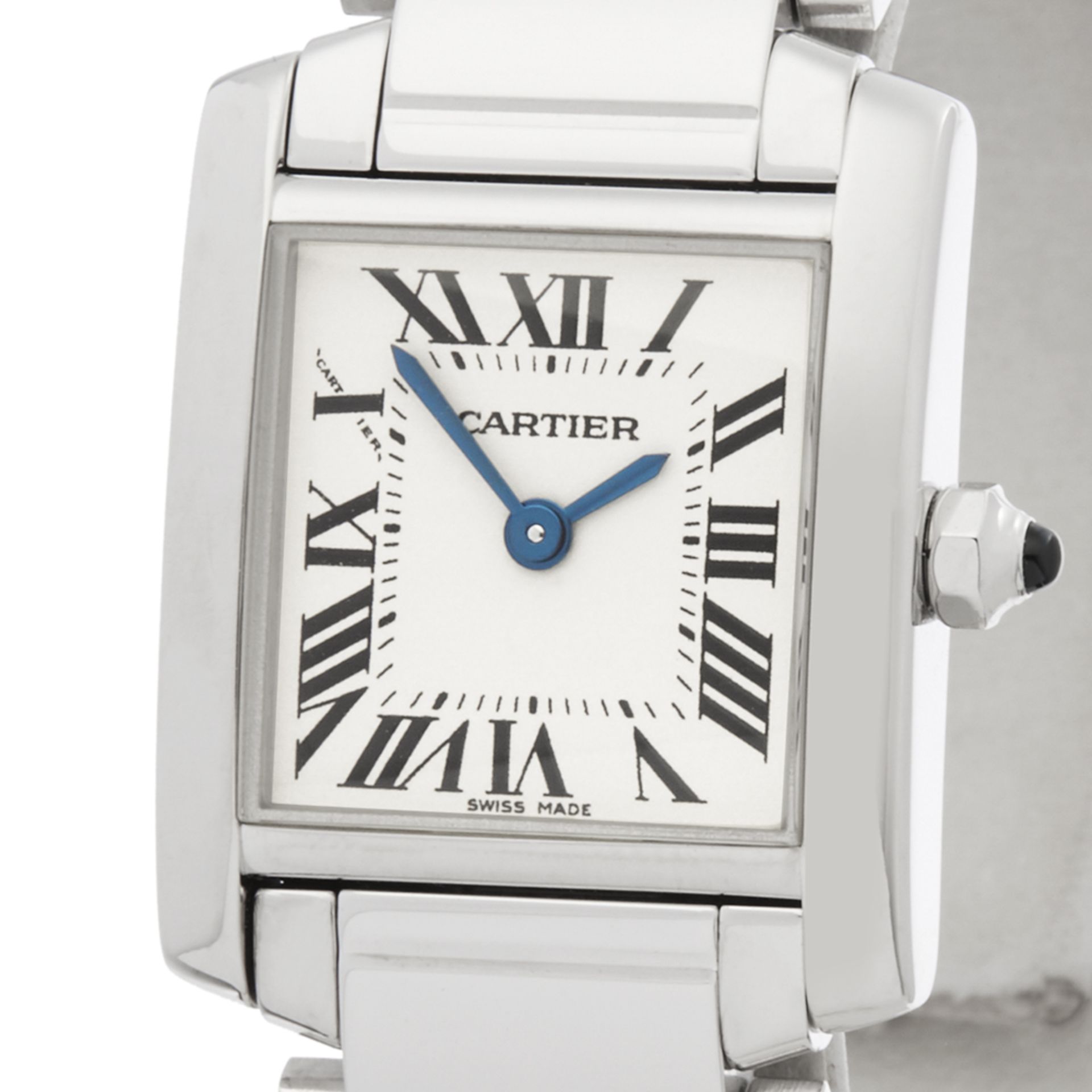 Cartier Tank Francaise 18K White Gold - W50012S3