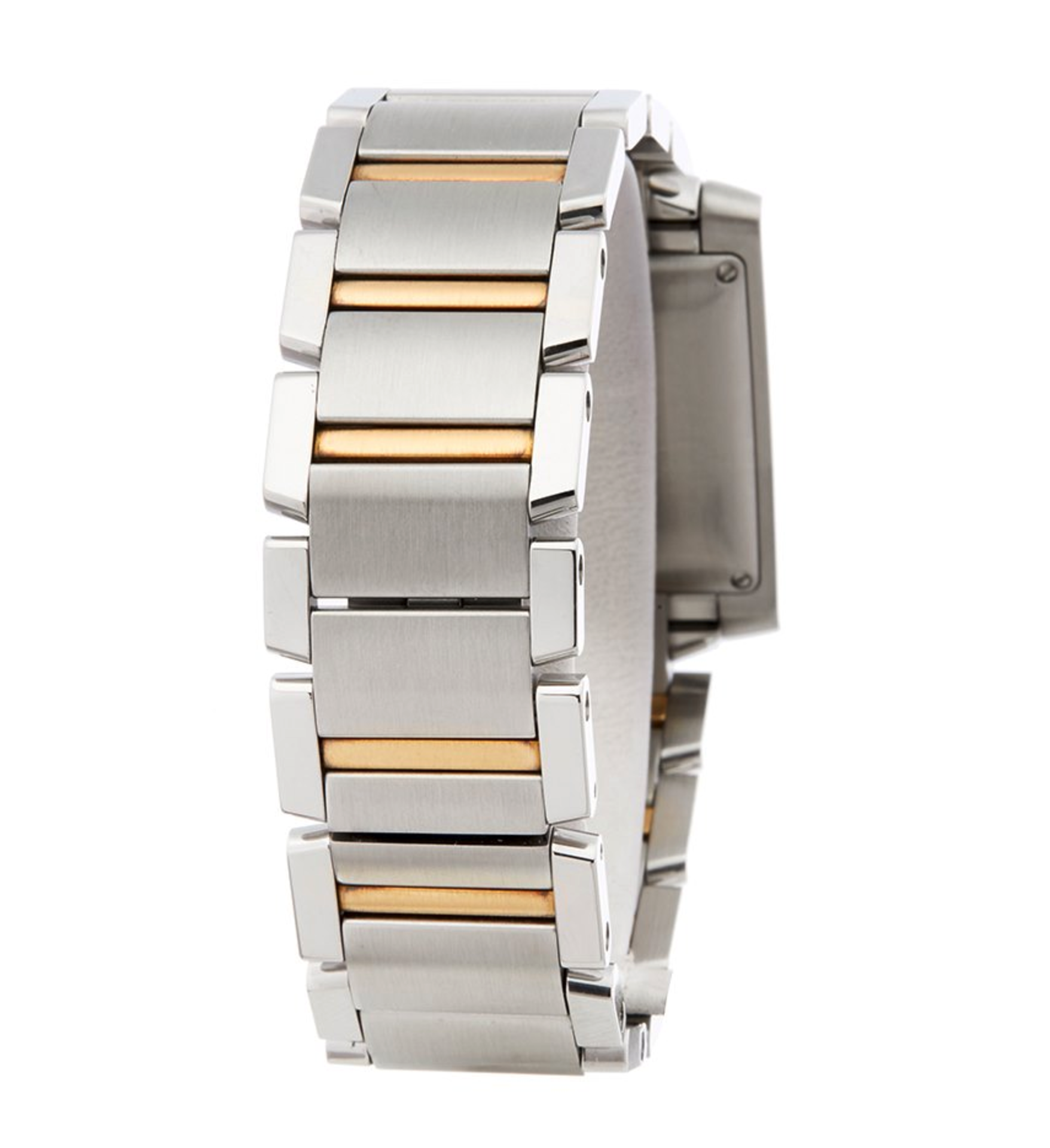 Cartier Tank Francaise Stainless Steel & 18K Yellow Gold - W51005Q4 - Bild 4 aus 7