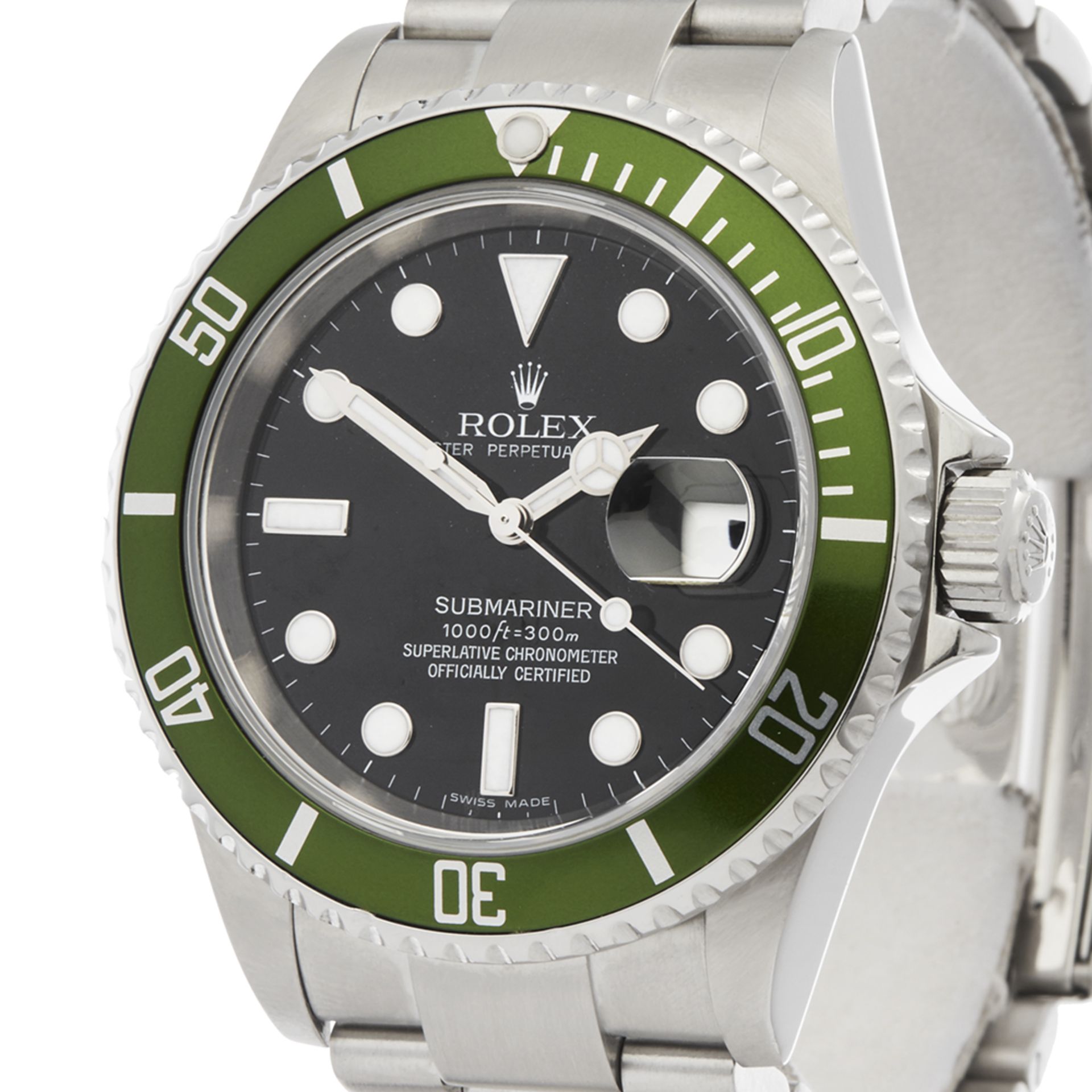 Rolex Submariner Kermit Stainless Steel - 16610LV