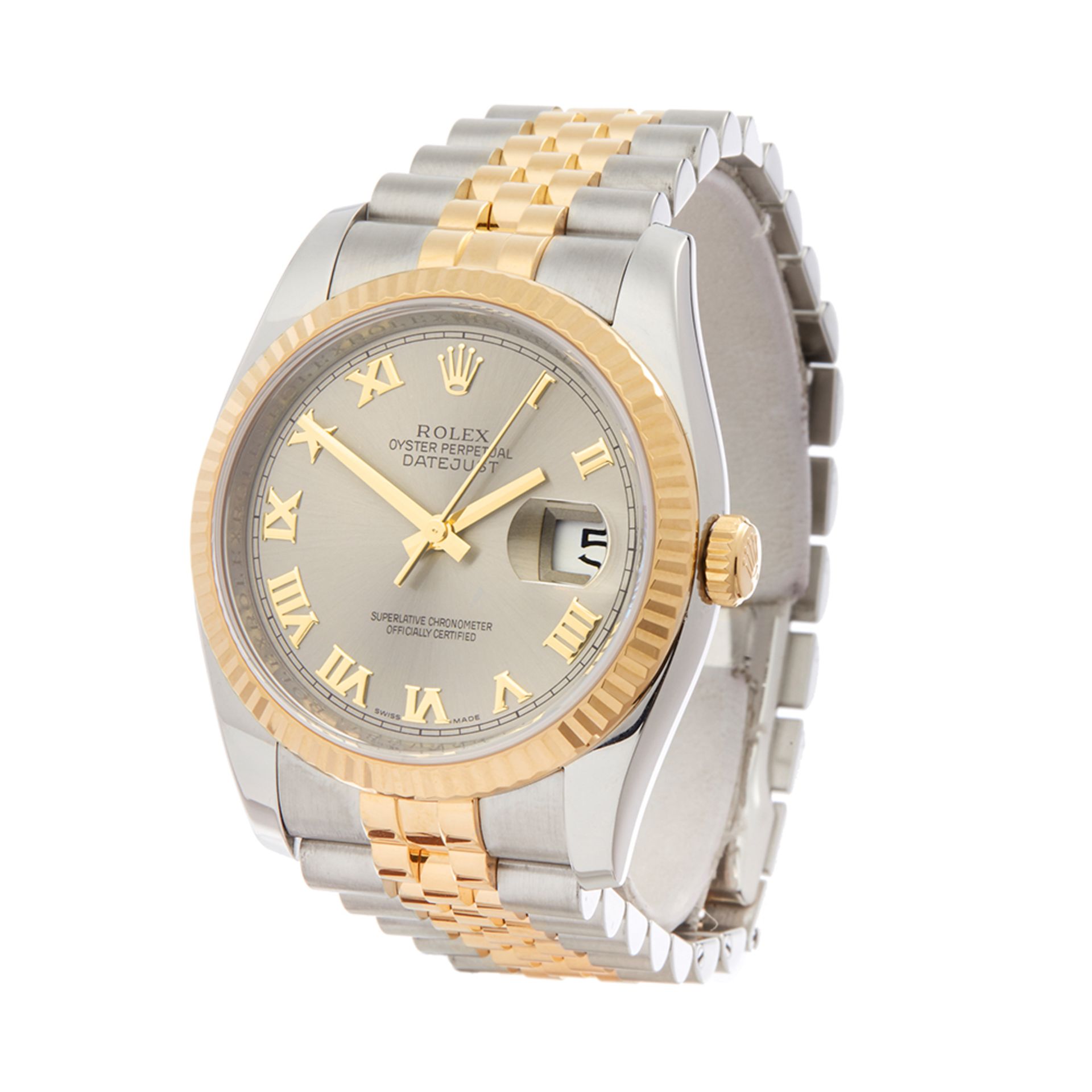 Rolex Datejust 36 Stainless Steel & 18K Yellow Gold - 116233 - Bild 3 aus 7