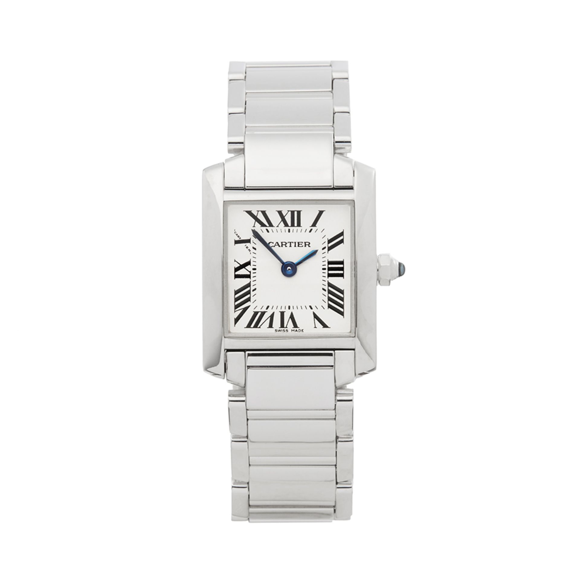 Cartier Tank Francaise 18K White Gold - W50012S3 - Image 2 of 7