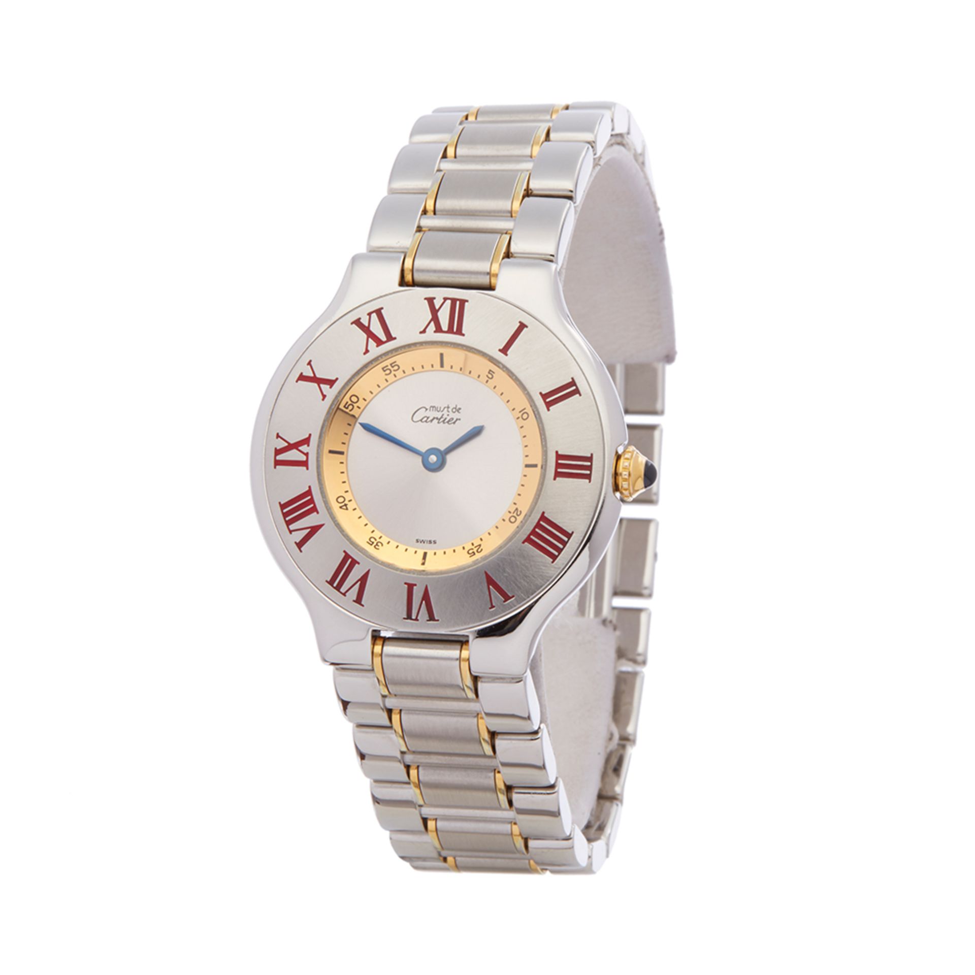 Cartier Must de 21 21 Stainless Steel & 18K Yellow Gold - W1007819 - Image 3 of 7