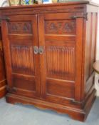 Vintage Decorative Carved Cabinet