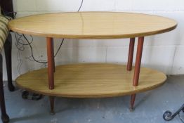 Retro Two Tier Formica Table