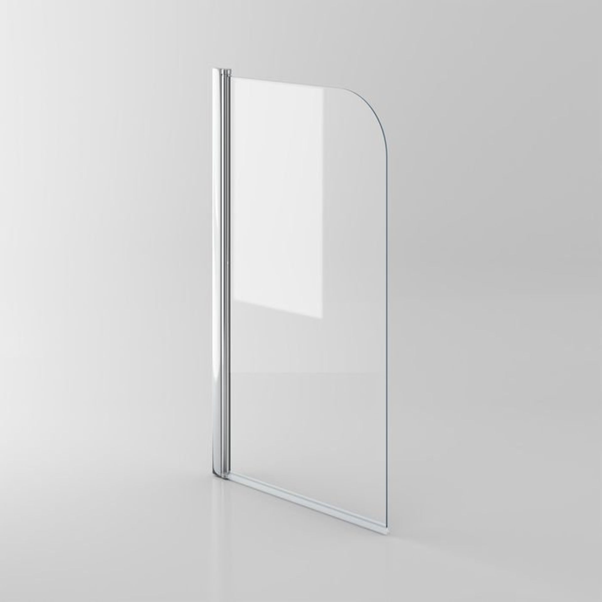 (M27) 800mm - 6mm - EasyClean Straight Bath Screen. RRP £224.99. 6mm Tempered Saftey Glass - Image 3 of 3