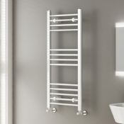 (W292) 1000x450mm White Straight Rail Ladder Towel Radiator Offering durability and style, our Polar