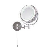 (M117) LED Magnifying Mirror. RRP £89.99. Extendable arm allows for easy positioning Ideal for