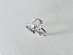 2.06ct brilliant cut natural diamond,i colour si2 clarity,(clarity enhanced)