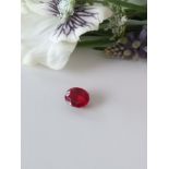 A Truly Stunning AGI Certified 6.95 Cts Ruby Investment Gemstone. - VS Clarity - Stunning Red Colour