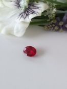 A Truly Stunning AGI Certified 6.95 Cts Ruby Investment Gemstone. - VS Clarity - Stunning Red Colour