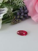 A Truly Stunning AGI Certified 5.64 Cts Ruby Investment Gemstone. - VS Clarity - Stunning Red Colour