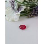 A Truly Stunning AGI Certified 7.97 Cts Ruby Investment Gemstone. - VS Clarity - Stunning Red Colour