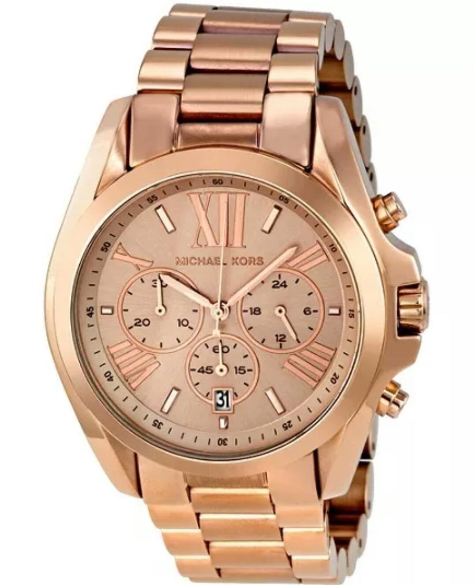 BRAND NEW LADIES MICHAEL KORS WATCH MK5503, COMPLETE WITH ORIGINAL BOX AND MANUAL - FREE P & P