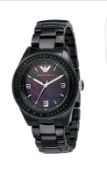 BRAND NEW LADIES EMPORIO ARMANI WATCH AR1423, COMPLETE WITH ORIGINAL PACKAGING AND MANUAL - FREE P &