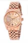 BRAND NEW LADIES MICHAEL KORS WATCH MK5569, COMPLETE WITH ORIGINAL BOX AND MANUAL - FREE P & P