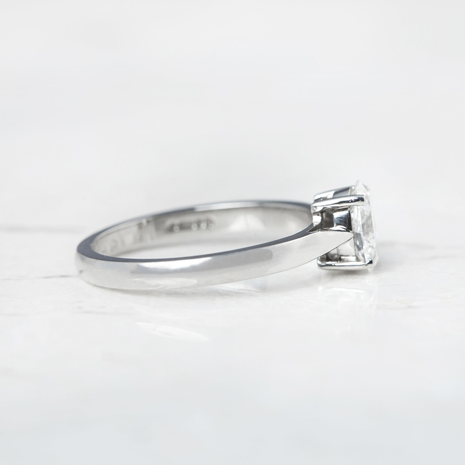 Mappin & Webb Platinum Oval Cut 0.50ct Diamond Ring - Image 3 of 5