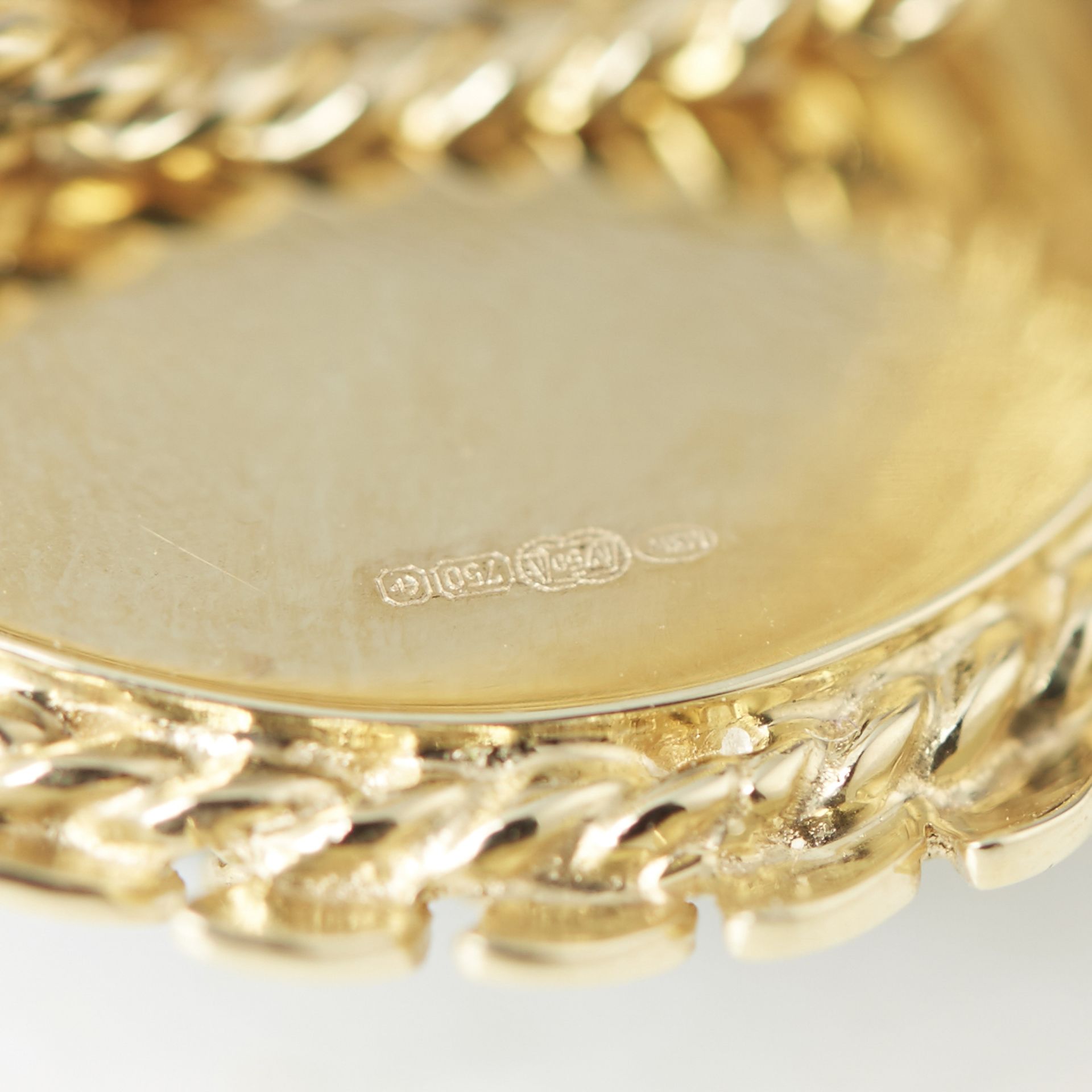 Carla Amorim 18k Yellow Gold Cabochon Aquamarine Ring - Image 7 of 7